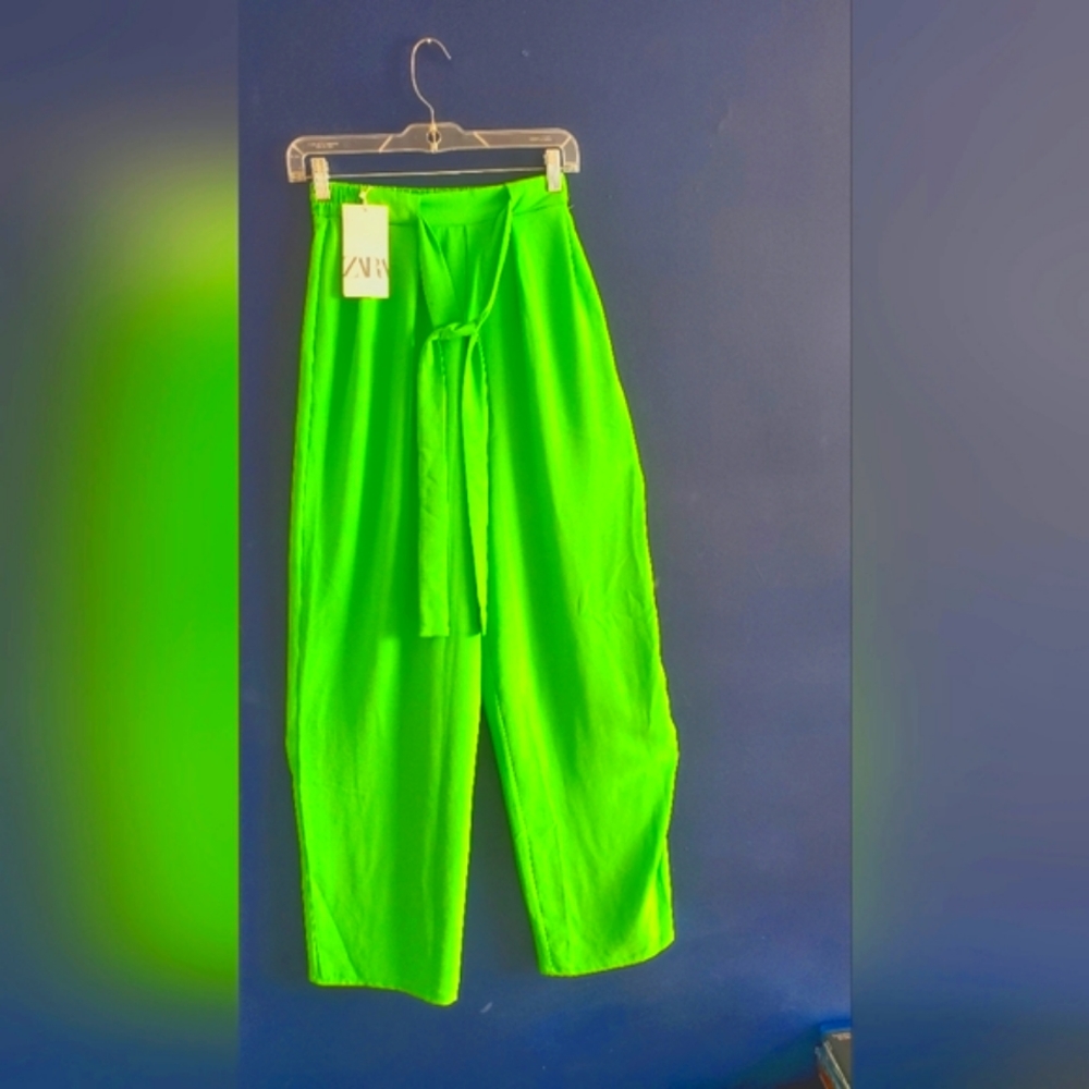 ZARA Green pants - S